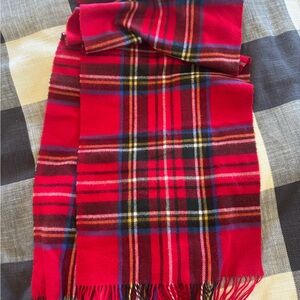 Red Plaid Scarf